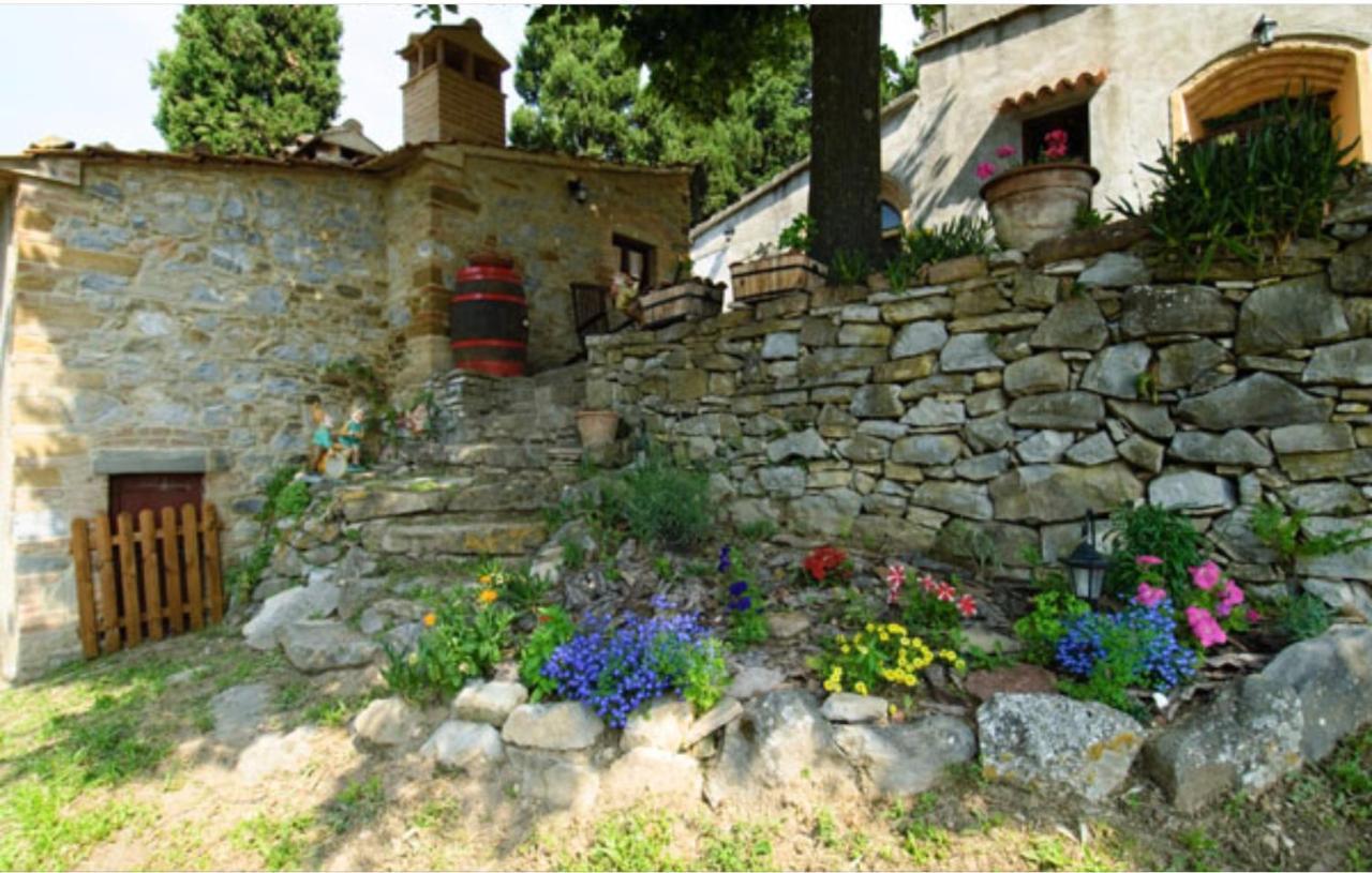 Piccola Casa Toscana Con Giardino Con Vista Mozzafiato Podere Cordicella Dış mekan fotoğraf