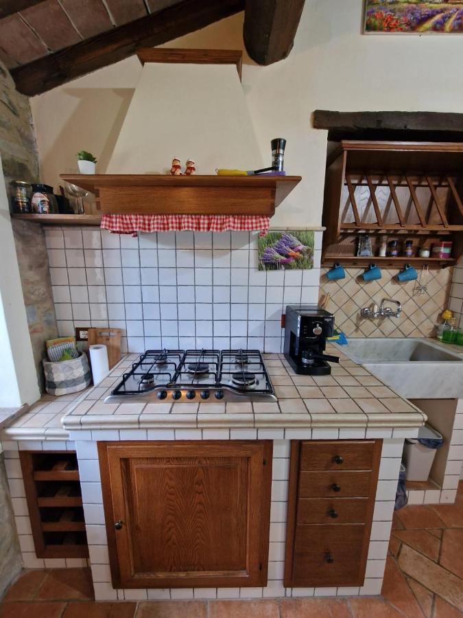 Piccola Casa Toscana Con Giardino Con Vista Mozzafiato Podere Cordicella Dış mekan fotoğraf